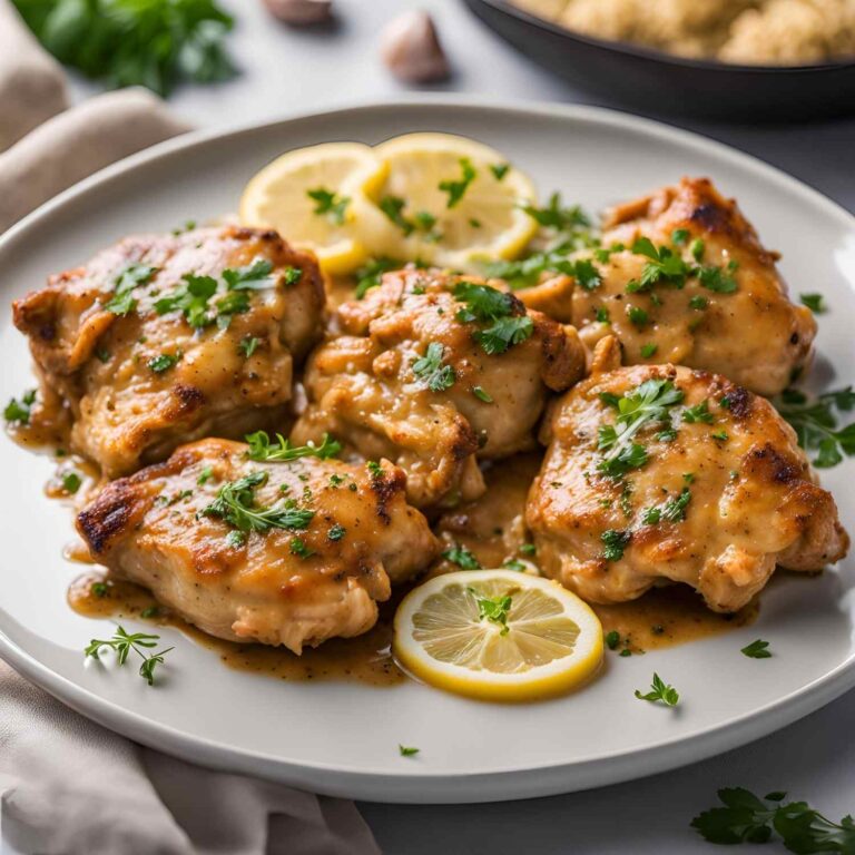 Garlic Butter Chicken Thighs