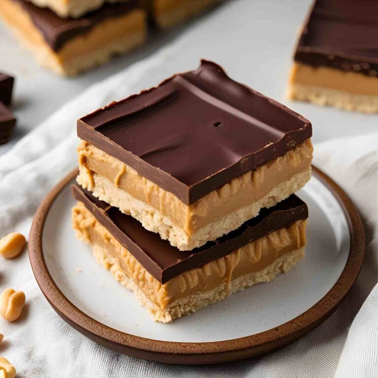 Easy No-Bake Peanut Butter Bars